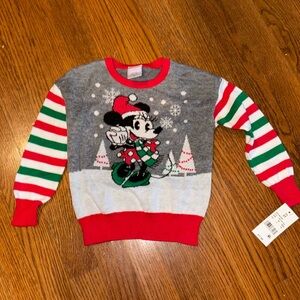 NWT! Minnie mouse sweater2T